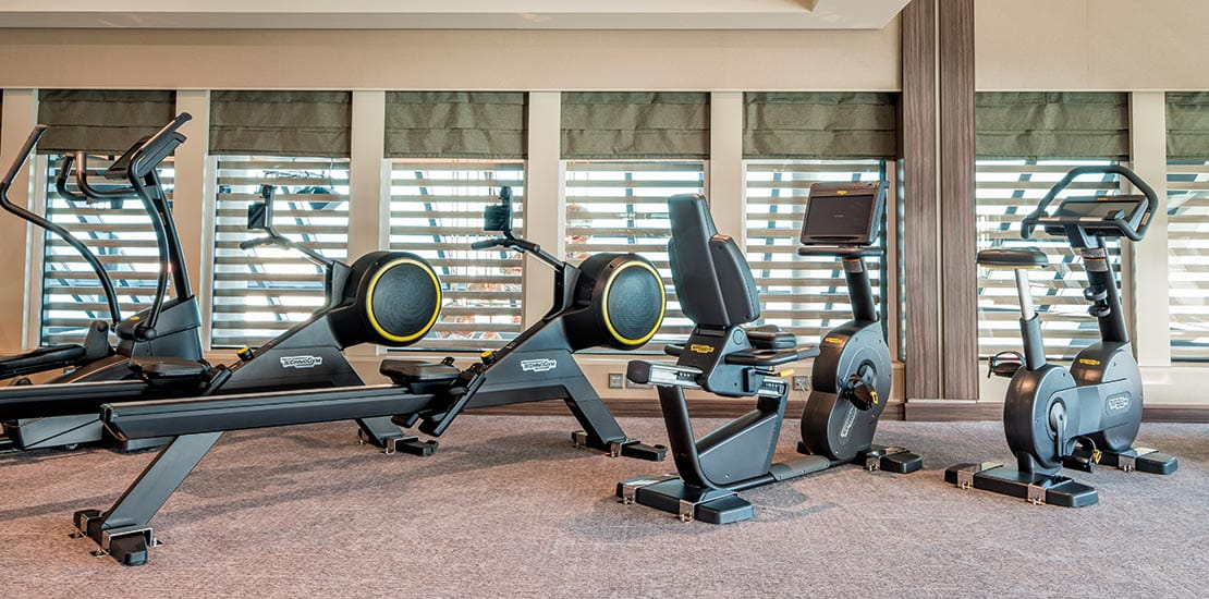 All the equipment you need to get active throughout your cruise